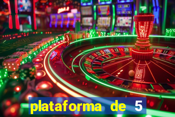 plataforma de 5 reais fortune tiger